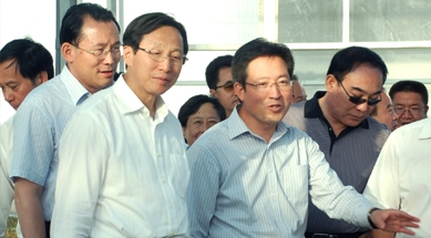 農(nóng)業(yè)農(nóng)村部黨組書(shū)記、部長(zhǎng)韓長(zhǎng)賦視察我公司